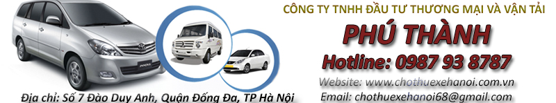 Dich vu cho thue xe du lich gia re tai ha noi